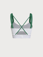 Women's Knitted Nylon Yoga Sports Bra Sustainable Yoga Tops - BERLOOK