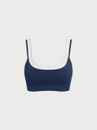 Women's Knitted Nylon Yoga Sports Bra Sustainable - BERLOOK