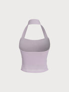 Women's Knitted Nylon Yoga Sports Bra Sustainable Yoga Tops - BERLOOK