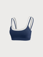 Women's Knitted Nylon Yoga Sports Bra Sustainable - BERLOOK