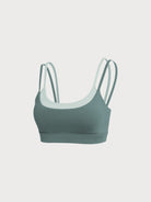 Women's Knitted Nylon Yoga Sports Bra Sustainable - BERLOOK