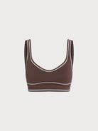 Women's Knitted Nylon Yoga Sports Bras Sustainable - BERLOOK