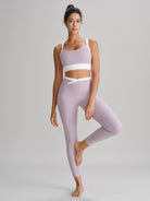 Women's Knitted Nylon Yoga Sports Bras Sustainable Yoga Tops - BERLOOK
