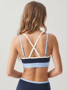 Women's Knitted Nylon Yoga Sports Bras Sustainable Yoga Tops - BERLOOK