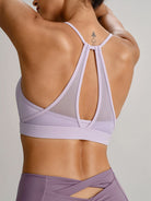 Women's Knitted Nylon Yoga Sports Bras Sustainable Yoga Tops - BERLOOK