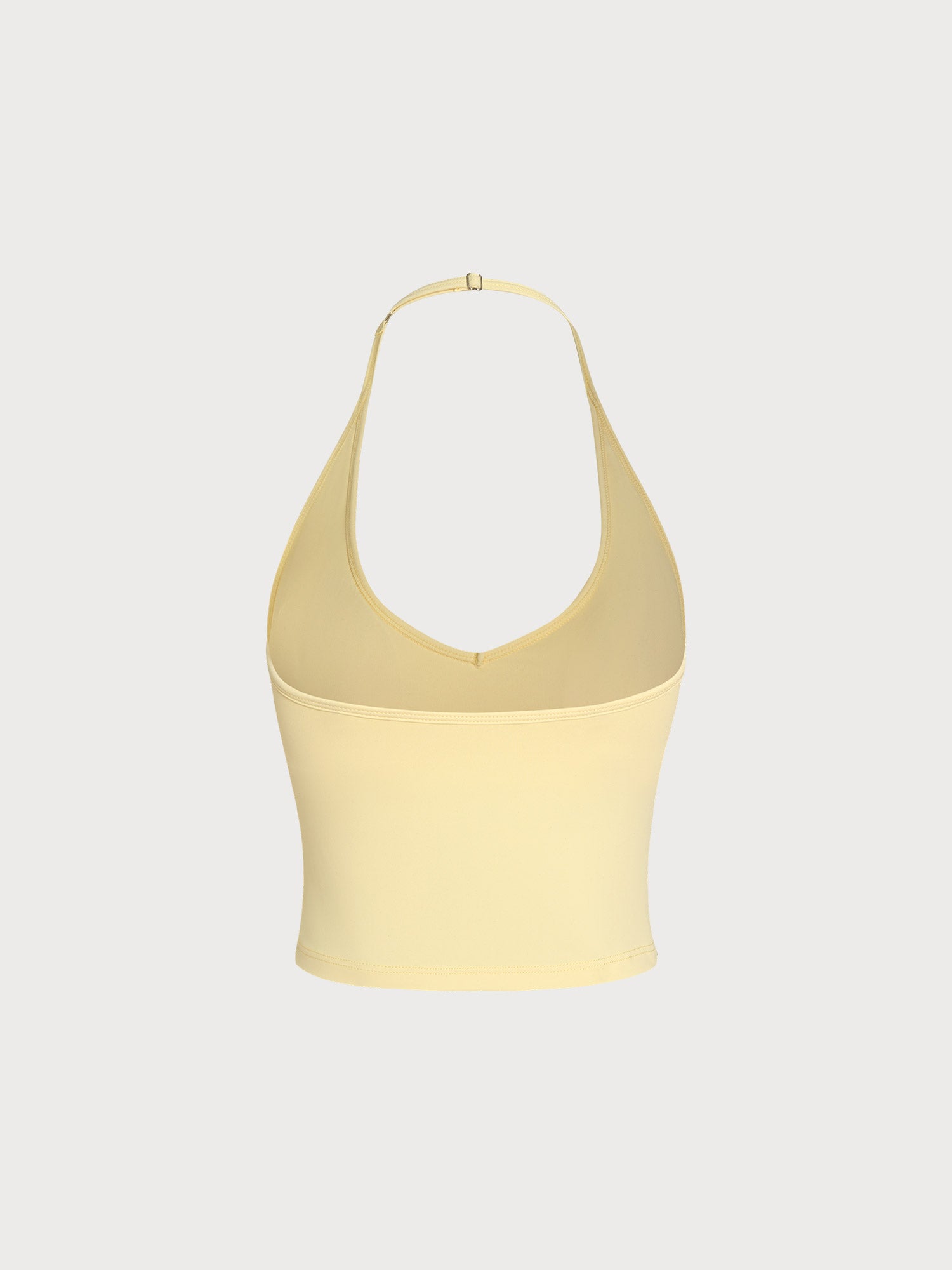 Women's Knitted Nylon Yoga Tank Top Sustainable Yoga Tops - BERLOOK