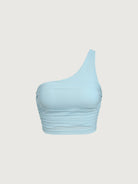 Women's Knitted Nylon Yoga Tank Top Sustainable Yoga Tops - BERLOOK