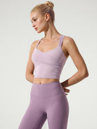 Women's Knitted Nylon Yoga Tank Top Sustainable - BERLOOK
