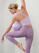 Women's Knitted Nylon Yoga Tank Top Sustainable - BERLOOK