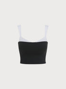 Women's Knitted Nylon Yoga Tank Top Sustainable Yoga Tops - BERLOOK