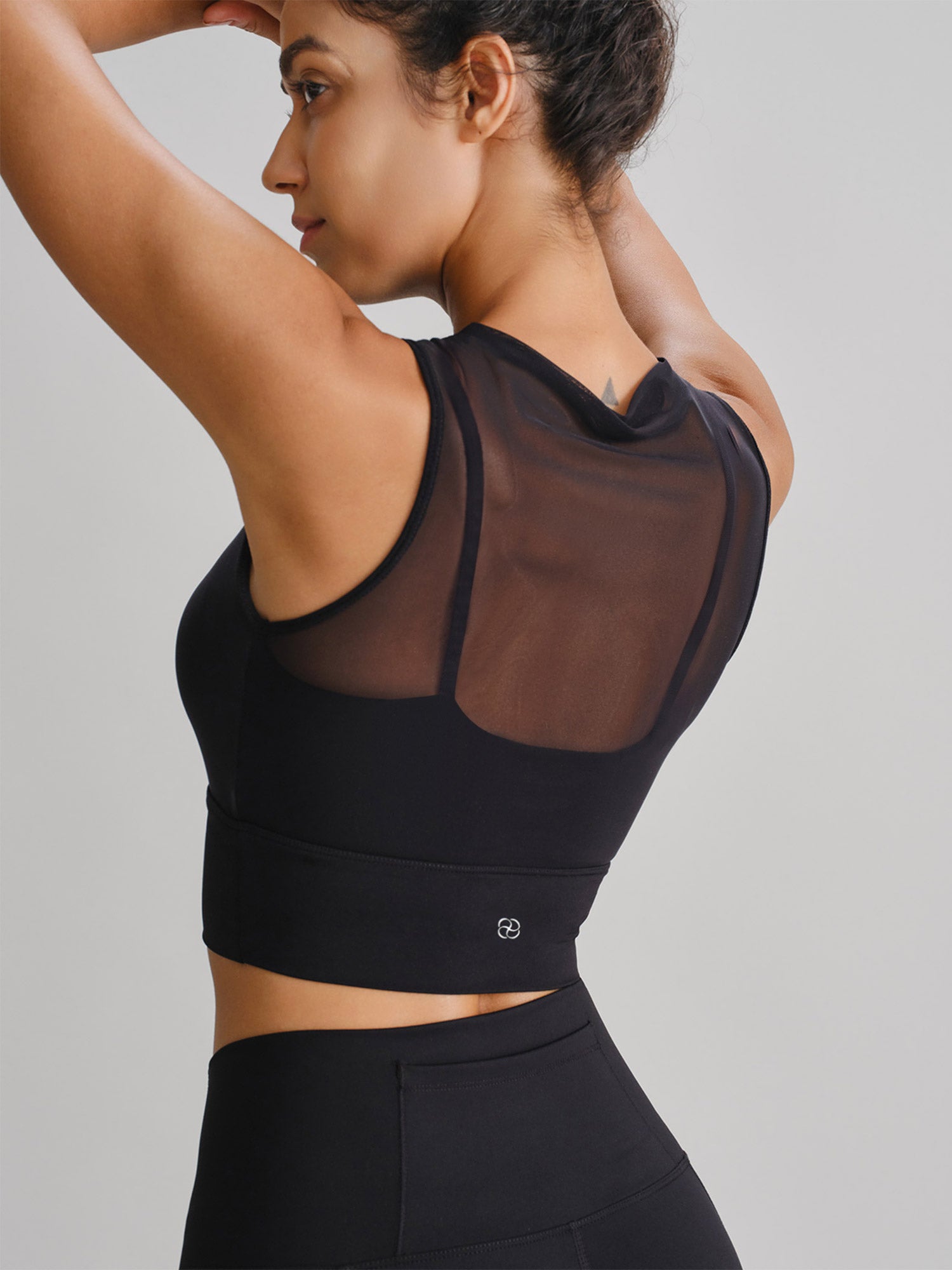 Women's Knitted Nylon Yoga Tank Top Sustainable - BERLOOK