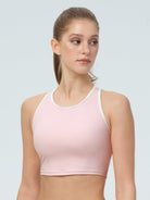 Women's Knitted Nylon Yoga Tank Top Sustainable Yoga Tops - BERLOOK