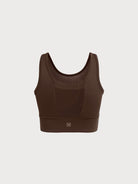 Women's Knitted Nylon Yoga Tank Top Sustainable Yoga Tops - BERLOOK