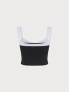 Women's Knitted Nylon Yoga Tank Top Sustainable Yoga Tops - BERLOOK