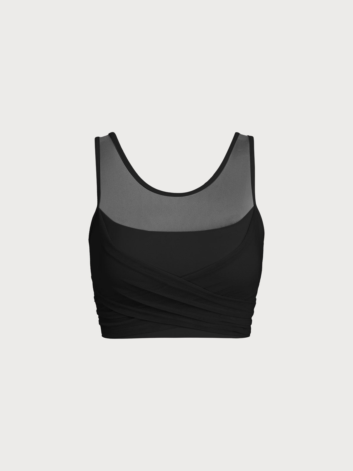 Women's Knitted Nylon Yoga Tank Top Sustainable Yoga Tops - BERLOOK