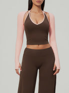 Women's Knitted Nylon Yoga Tank Top Sustainable - BERLOOK - 03