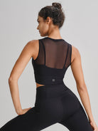 Women's Knitted Nylon Yoga Tank Top Sustainable - BERLOOK