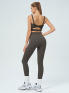 Women's Knitted Nylon Yoga Tank Tops Sustainable Yoga Tops - BERLOOK