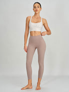 Women's Knitted Nylon Yoga Tank Tops Sustainable Yoga Tops - BERLOOK