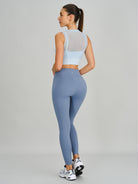 Women's Knitted Nylon Yoga Tank Tops Sustainable Yoga Tops - BERLOOK