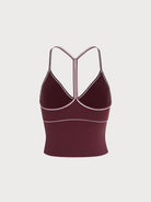 Women's Knitted Nylon Yoga Tank Tops Sustainable - BERLOOK