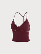 Women's Knitted Nylon Yoga Tank Tops Sustainable - BERLOOK