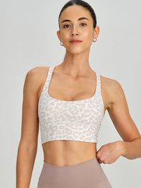 Women's Knitted Nylon Yoga Tank Tops Sustainable Yoga Tops - BERLOOK