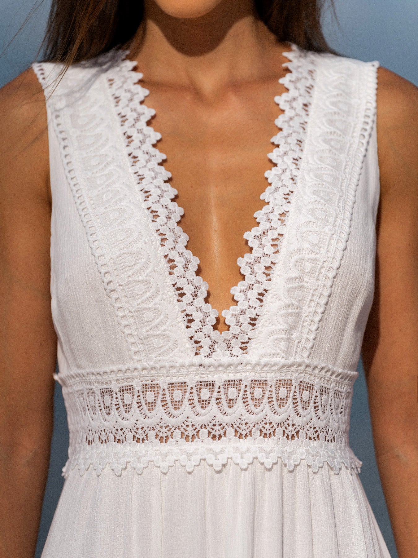 Women's Knitted Polyester Beach Dress Sustainable Beach Dress - BERLOOK