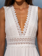 Women's Knitted Polyester Beach Dress Sustainable Beach Dress - BERLOOK