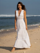 Women's Knitted Polyester Beach Dress Sustainable Beach Dress - BERLOOK