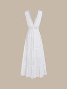 Women's Knitted Polyester Beach Dress Sustainable Beach Dress - BERLOOK