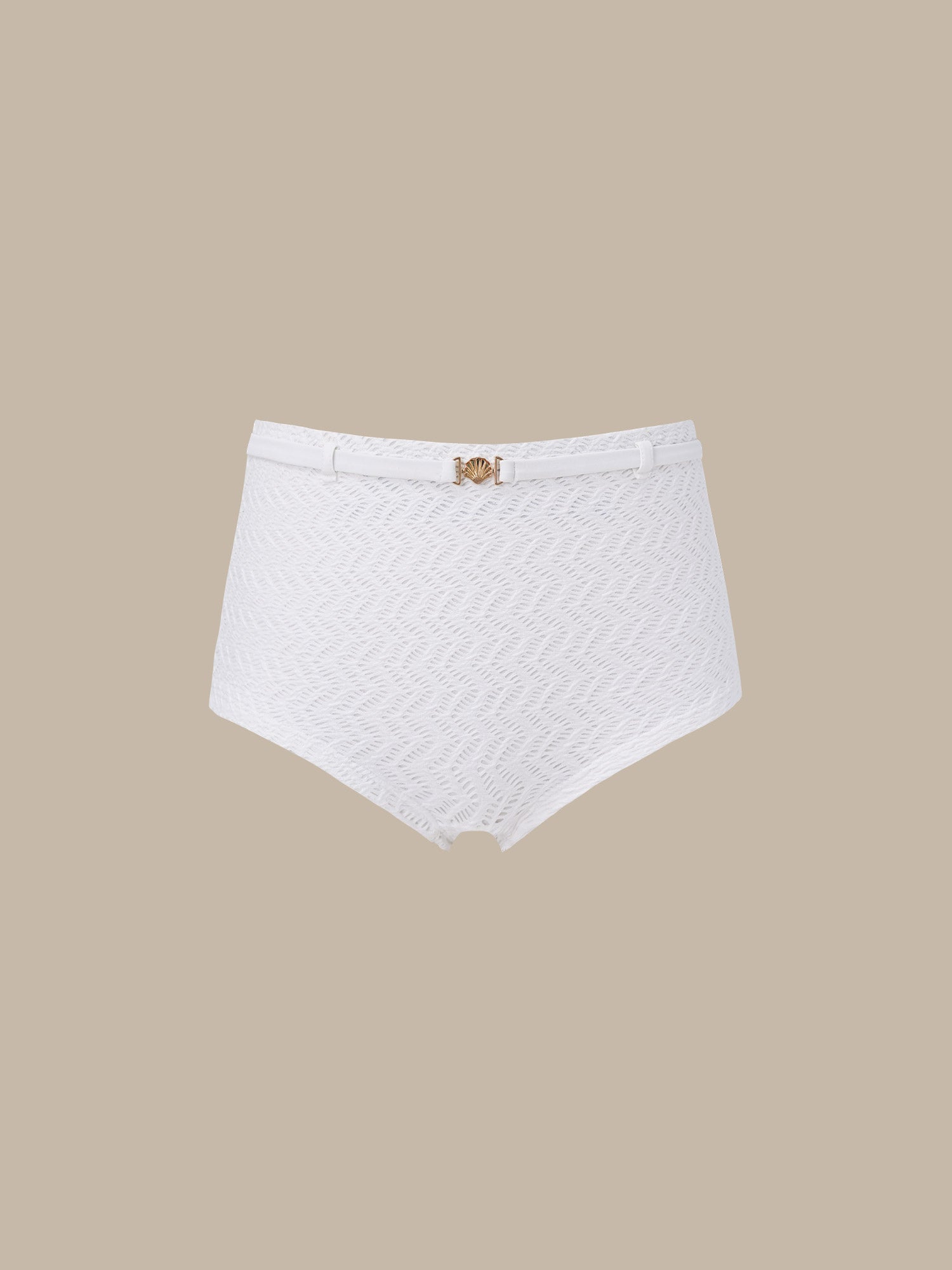 Women's Knitted Polyester Bikini Bottom Sustainable - BERLOOK - 06