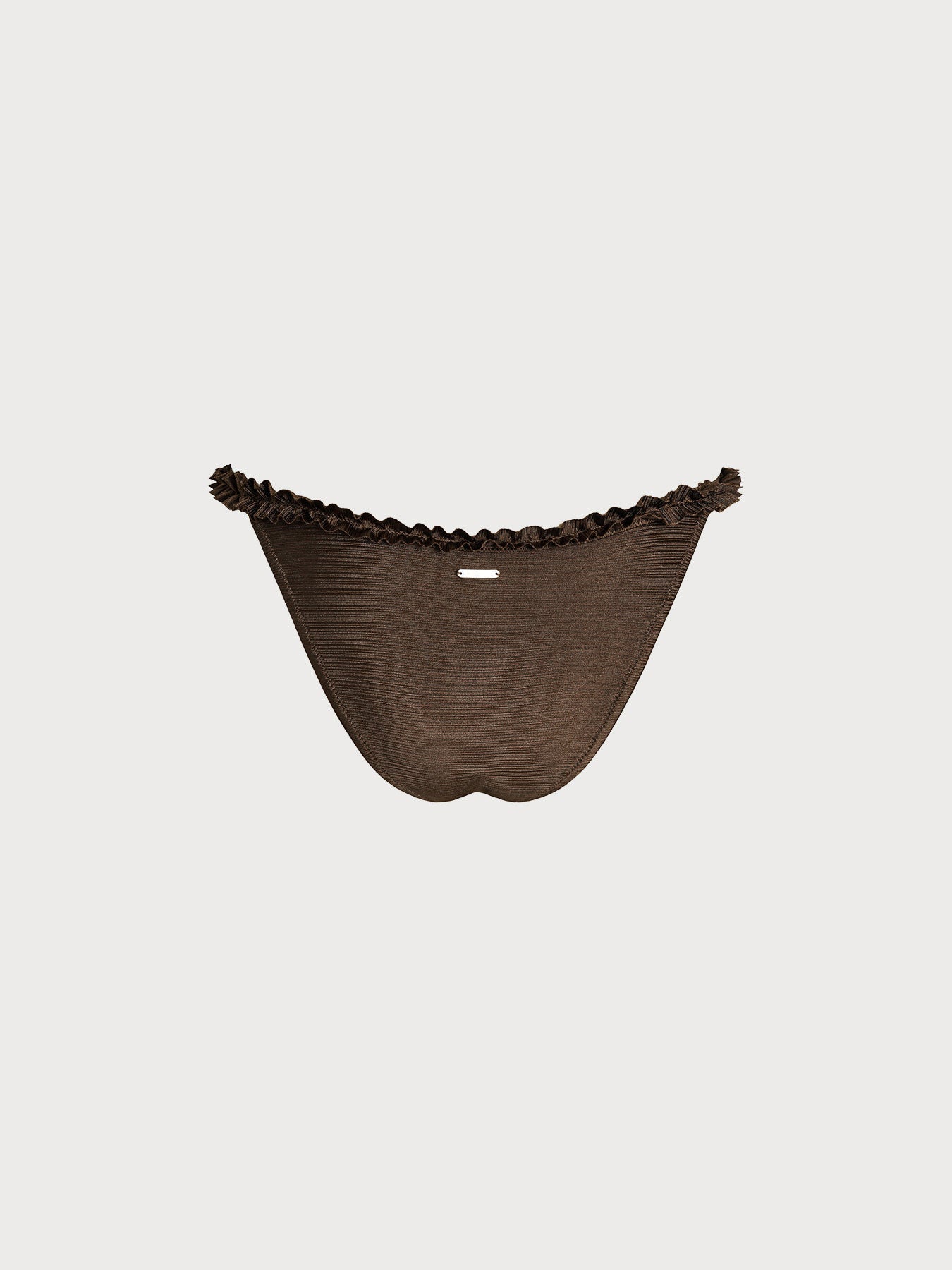 Women's Knitted Polyester Bikini Bottoms Sustainable Bikinis - BERLOOK