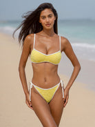 Women's Knitted Polyester Bikini Bottoms Sustainable - BERLOOK - 02
