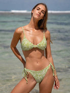 Women's Knitted Polyester Bikini Bottoms Sustainable Bikinis - BERLOOK