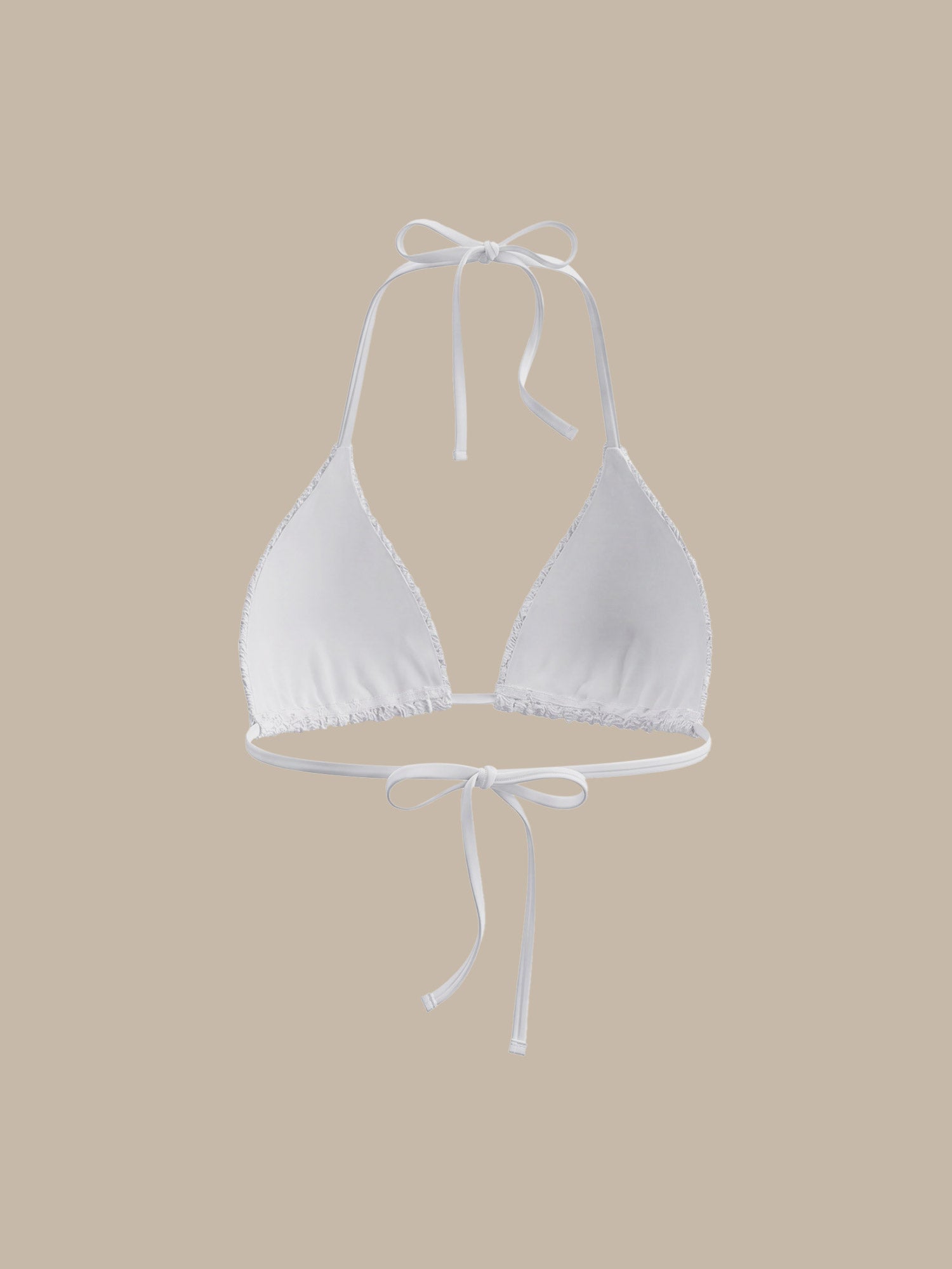 Women's Knitted Polyester Bikini Top Sustainable - BERLOOK - 07