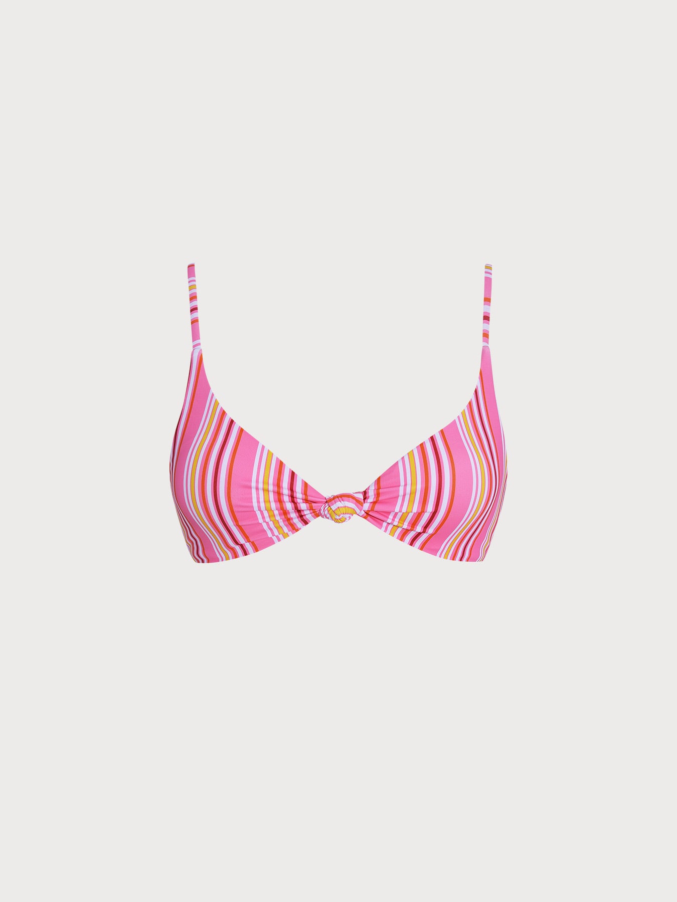 Women's Knitted Polyester Bikini Top Sustainable Bikinis - BERLOOK