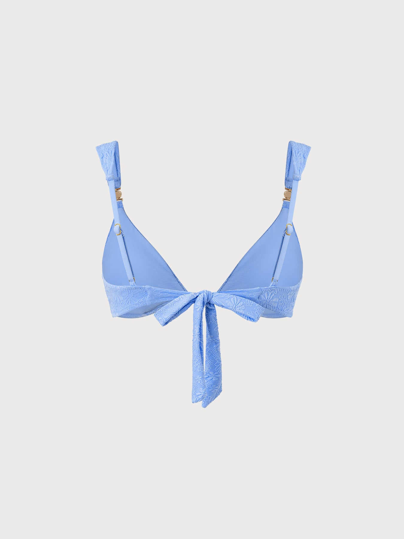 Women's Knitted Polyester Bikini Top Sustainable Bikinis - BERLOOK