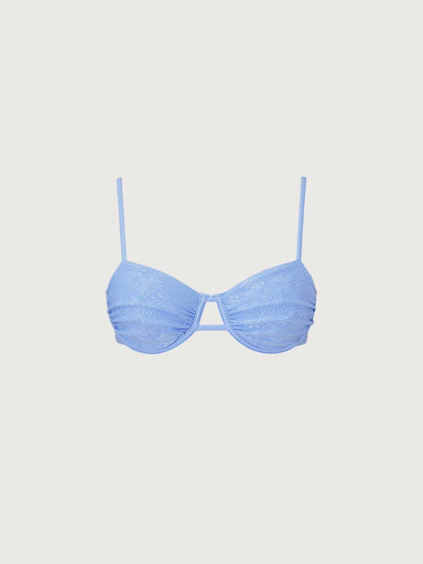 Women's Knitted Polyester Bikini Top Sustainable Bikinis - BERLOOK