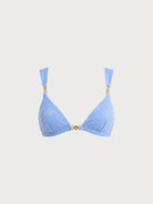 Women's Knitted Polyester Bikini Top Sustainable Bikinis - BERLOOK