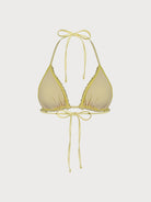 Women's Knitted Polyester Bikini Tops Sustainable Bikinis - BERLOOK