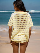 Women's Knitted Polyester Cover-ups Sustainable Cover-ups - BERLOOK