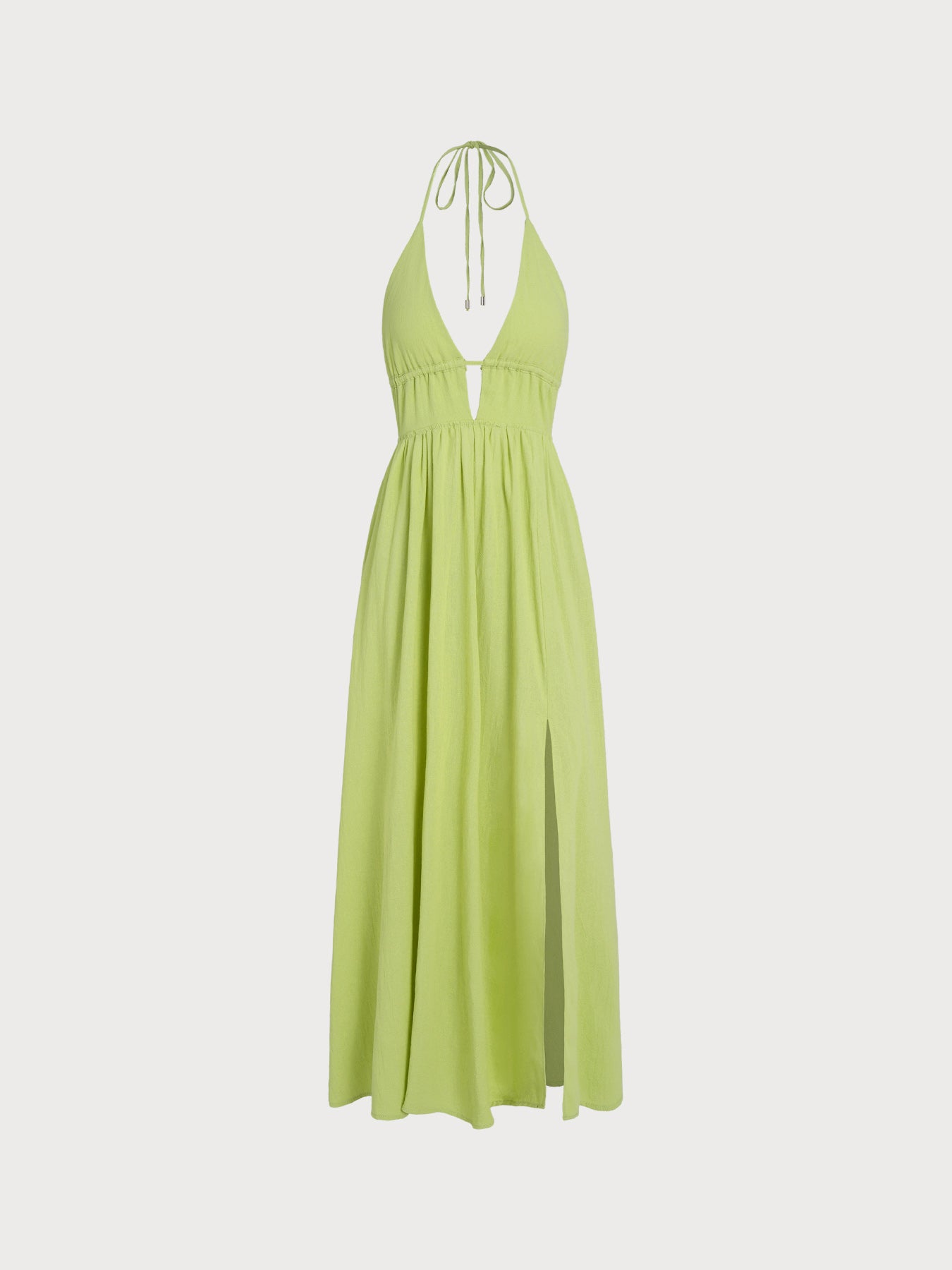slim fit dress slacks Baltic Born Womens Sonoma Off Shoulder Maxi Dress | Green Multi main image 1
