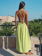 Women's Knitted Polyester Dress Sustainable Beach Dress - BERLOOK