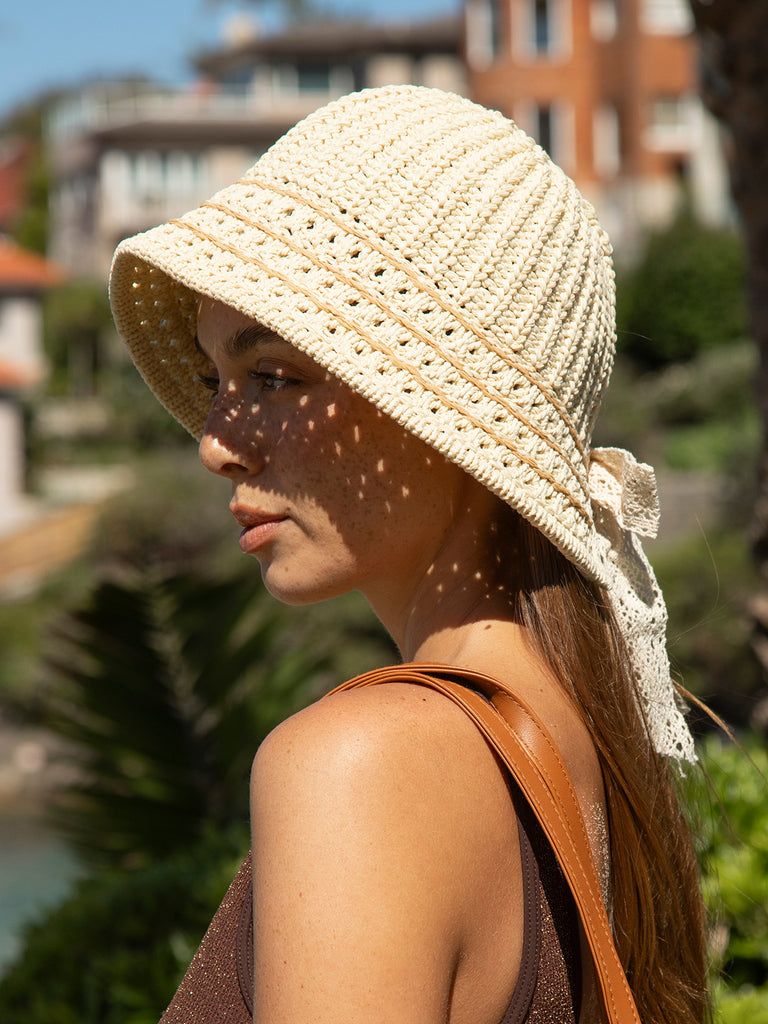 Women’s Knitted Polyester Hat Sustainable Hats - BERLOOK