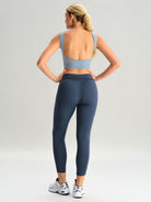 Women's Knitted Polyester Leggings Sustainable Yoga Bottoms - BERLOOK