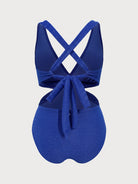 Women's Knitted Polyester One-Piece Bikini Swimsuit Sustainable Plus Size One-Pieces - BERLOOK