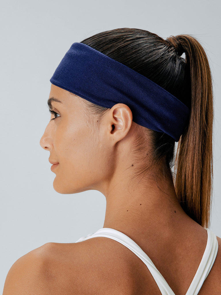 Women's knitted polyester quick-dry sports headband Sustainable Hair Accessories - BERLOOK