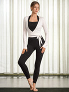 Women's Knitted Polyester Sports Jacket Sustainable Yoga Tops - BERLOOK