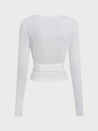 Women's Knitted Polyester Sports Jacket Sustainable Yoga Tops - BERLOOK